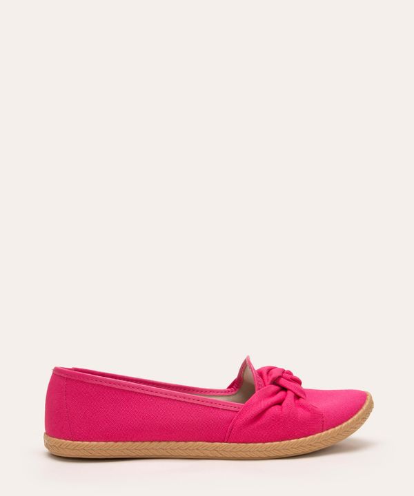 slipper com nó moleca pink 34