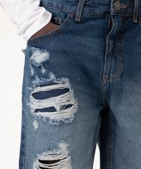 Bermuda-Slim-Jeans-Destroyed-com-Bolsos-Azul-Escuro-9981484-Azul_Escuro_4