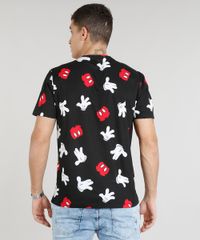 Camiseta-Masculina-Estampada-Mickey-Manga-Curta-Gola-Careca-Preta-8775229-Preto_2