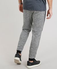 Calca-Masculina-Jogger-em-Moletom-com-Recorte-Cinza-Mescla-Escuro-9113227-Cinza_Mescla_Escuro_2