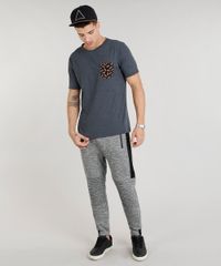 Calca-Masculina-Jogger-em-Moletom-com-Recorte-Cinza-Mescla-Escuro-9113227-Cinza_Mescla_Escuro_3