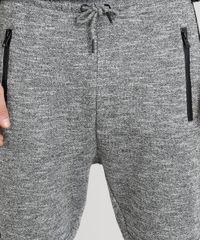 Calca-Masculina-Jogger-em-Moletom-com-Recorte-Cinza-Mescla-Escuro-9113227-Cinza_Mescla_Escuro_4
