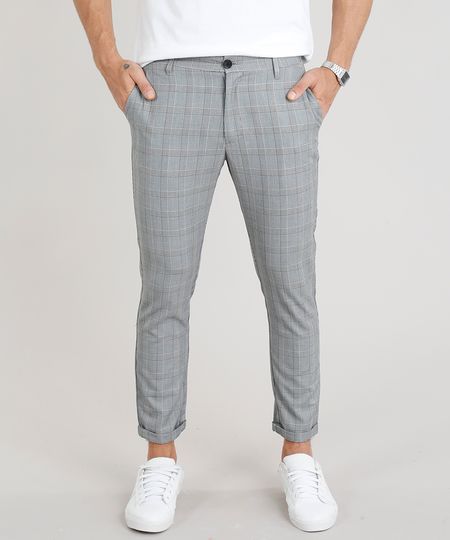 Calca-Social-Masculina-Slim-Xadrez-Alfaiataria-Cinza-9200840-Cinza_1 Calca-Social-Masculina-Slim-Xadrez-Alfaiataria-Cinza-9200840-Cinza_1