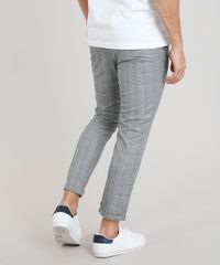 Calca-Social-Masculina-Slim-Xadrez-Alfaiataria-Cinza-9200840-Cinza_2