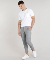 Calca-Social-Masculina-Slim-Xadrez-Alfaiataria-Cinza-9200840-Cinza_3