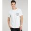 Camiseta-Masculina-com-Bolso-Estampado-de-Passaros-Manga-Curta-Gola-Careca-Cinza-Mescla-Claro-9304002-Cinza_Mescla_Claro_1