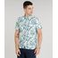 Camisa-Masculina-Estampada-de-Folhagens-Manga-Curta-Bege-Claro-9303652-Bege_Claro_1