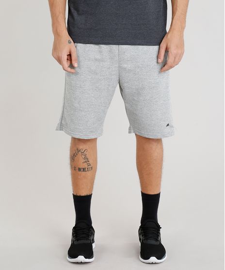 Bermuda-Masculina-Esportiva-Ace-em-Moletom-Cinza-Mescla-Claro-9307546-Cinza_Mescla_Claro_1