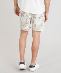 Short-Masculino-Estampado-Floral-com-Cordao-Verde-Claro-9305453-Verde_Claro_2