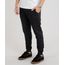 Calca-Masculina-Jogger-em-Moletom-Mescla-Preta-9297449-Preto_1