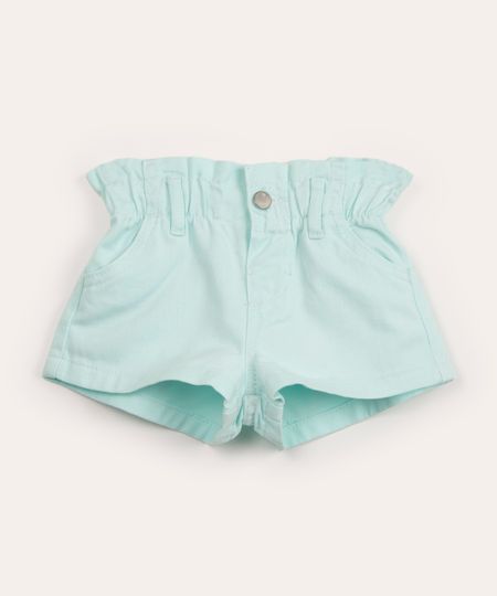 short-infantil-de-sarja-clochard-verde-claro-1031186-Verde_Claro_1