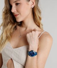 Kit-de-Relogio-Analogico-Lince-Feminino---Colar---Brinco---LRA4567L-KD68D1DX-Azul-9373690-Azul_2