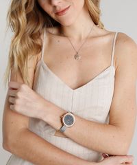 Kit-de-Relogio-Analogico-Mondaine-Feminino---Colar---Brinco---LRA4567L-KD68D1DX-Prateado-9377564-Prateado_2