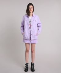 Saia-Cintura-Alta-de-Sarja-com-Botoes-Lilas-9251627-Lilas_6