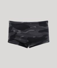 Sunga-Masculina-Estampada-Camuflada-com-Protecao-UV50--Preta-9285000-Preto_1