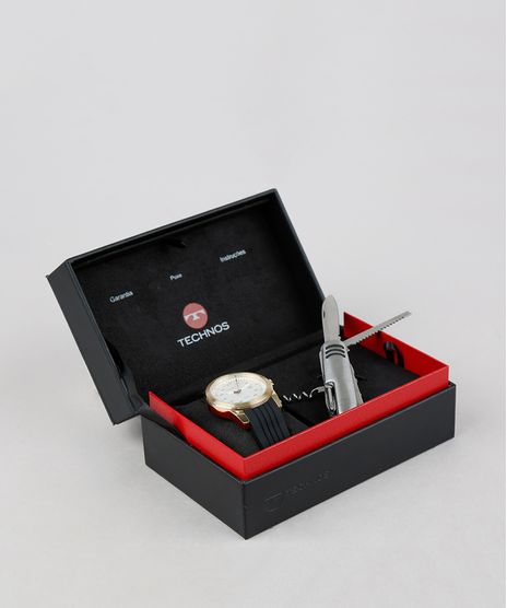 Kit-de-Relogio-Analogico-Technos-Masculino---Canivete---2117LAJK8B-Dourado-9127731-Dourado_1