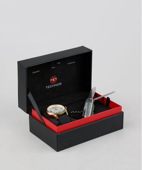 Kit-de-Relogio-Analogico-Technos-Masculino---Canivete---2115MOMK8B-Dourado-9375889-Dourado_1