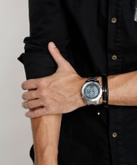Kit-de-Relogio-Digital-Condor-Masculino---Pulseira---COBJ3463ABK2K-Prateado-9375872-Prateado_2