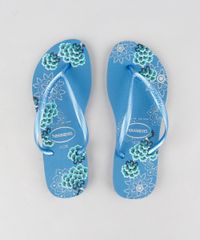 Chinelo-Feminino-Havaianas-com-Estampa-Floral-Azul-9297208-Azul_1