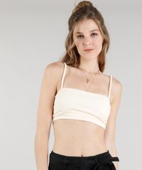 Top-Faixa-Feminino-Estampado-Xadrez-com-Alcas-Amarelo-9336433-Amarelo_1