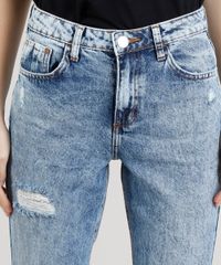 Calca-Jeans-Feminina-Mom-Pants-Destroyed-Marmorizada-Azul-Medio-9346365-Azul_Medio_4