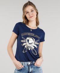 Blusa-Feminina-Ravenclaw-Harry-Potter-Manga-Curta-Decote-Redondo-Azul-Marinho-9325150-Azul_Marinho_1