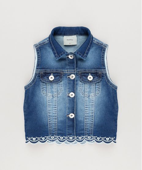 Colete-Jeans-Infantil-com-Bordado-Azul-Escuro-9045861-Azul_Escuro_1