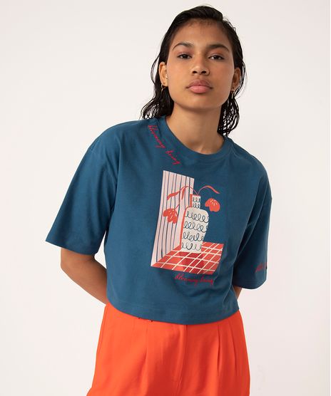 camiseta-de-algodao-cropped-manga-curta-blooming-being-vilustra-azul-escuro-1038513-Azul_Escuro_1