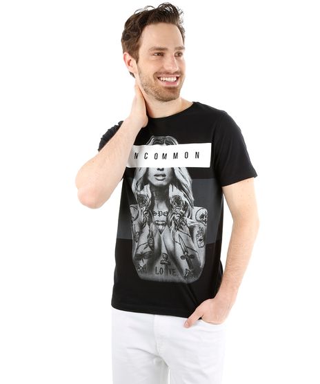 Camiseta--Uncommon--Preta-8214275-Preto_1