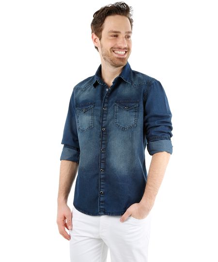 Camisa-Jeans-Azul-Medio-8210770-Azul_Medio_1 Camisa-Jeans-Azul-Medio-8210770-Azul_Medio_1