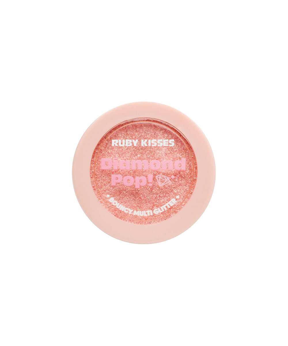 Rk By Kiss Diamond Pop! Bouncy Glitter Rose Shine Único