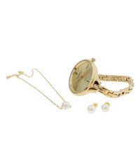 Kit-de-Relogio-Mondaine-Feminino-Analogico---Colar-e-Par-de-Brincos-94738LPMVDE1K---Dourado-8243566-Dourado_1