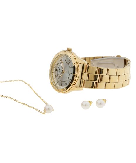 Kit-de-Relogio-Mondaine-Feminino-Analogico---Colar-e-Par-de-Brincos-94769LPMGDE1KA---Dourado-8243506-Dourado_1