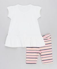 Conjunto-Infantil-de-Blusa-Gato-Unicornio-com-Babado-Manga-Curta-Off-White---Bermuda-Listrada-Rosa-Claro-9318874-Rosa_Claro_4