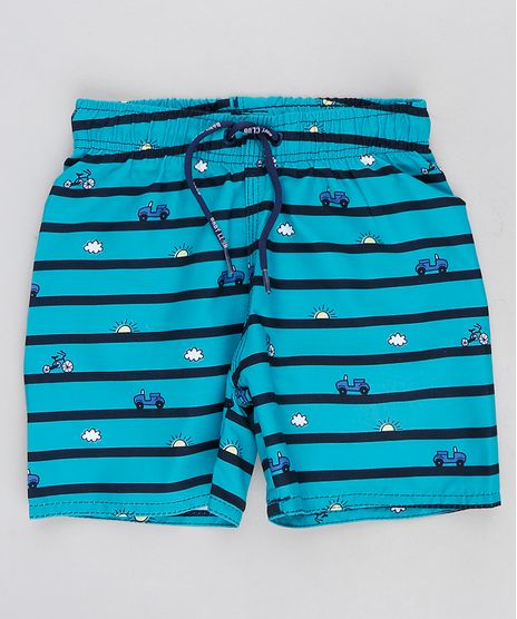 Bermuda-Infantil-Listrada-com-Cordao-Verde-Agua-9284877-Verde_Agua_1