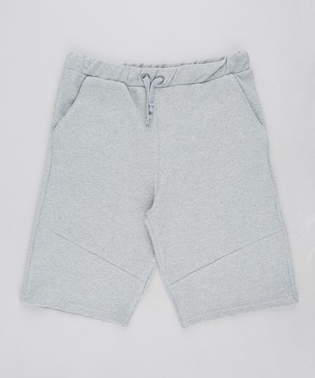 Bermuda-Infantil-em-Moletom-Texturizado-Cinza-Mescla-9328993-Cinza_Mescla_1 Bermuda-Infantil-em-Moletom-Texturizado-Cinza-Mescla-9328993-Cinza_Mescla_1