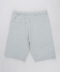 Bermuda-Infantil-em-Moletom-Texturizado-Cinza-Mescla-9328993-Cinza_Mescla_2