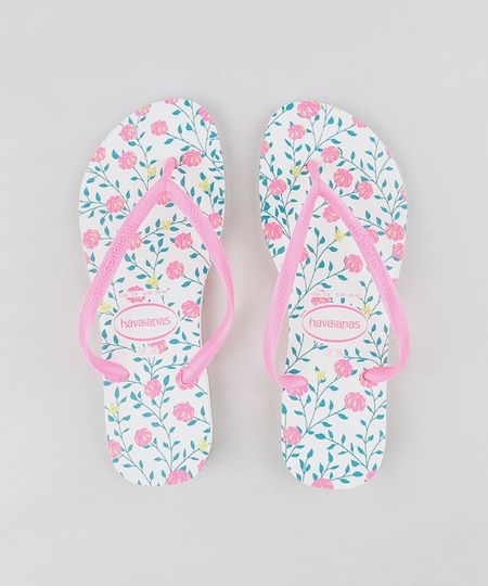 Chinelo-Havaianas-Feminino-Slim-Estampado-Floral-Branco-9297181-Branco_1