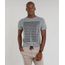 Camiseta-Masculina-Slim-Fit-com-Listras-Manga-Curta-Gola-Careca-Cinza-Mescla-9138784-Cinza_Mescla_1
