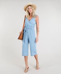 Macacao-Jeans-Pantacourt-Feminino-com-Decote-Transpassado-Azul-Claro-9337578-Azul_Claro_3