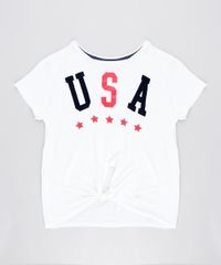 Blusa-Infantil--USA--com-No-Manga-Curta-Decote-Redondo-Off-White-9302143-Off_White_1