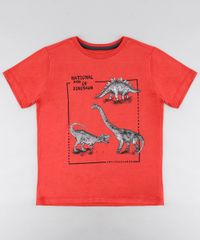 Camiseta-Infantil-Dinossauros-Manga-Curta-Gola-Careca-Vermelha-9316341-Vermelho_1