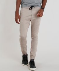 Calca-Masculina-Jogger-em-Moletom-Kaki-9202812-Kaki_1