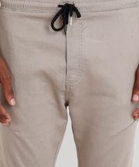Calca-Masculina-Jogger-em-Moletom-Kaki-9202812-Kaki_4