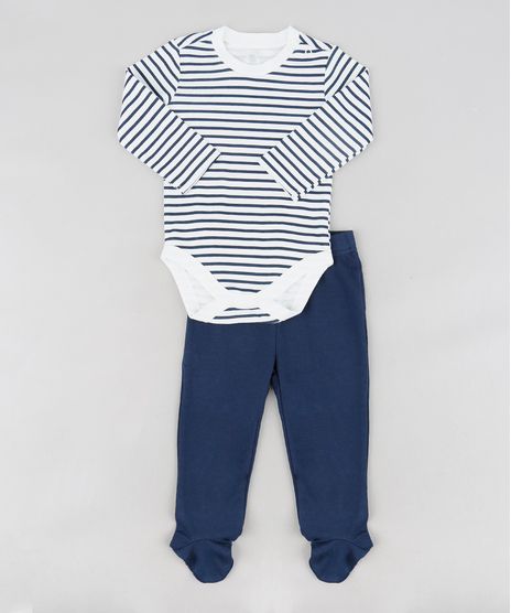Conjunto-Infantil-de-Body-Listrado-Manga-Longa---Macacao-Estampado----Calca-com-Pezinho-Azul-Marinho-9114243-Azul_Marinho_1