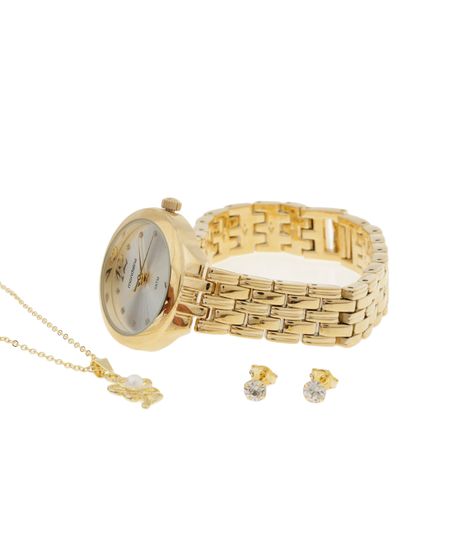 Kit-de-Relogio-Mondaine-Feminino-Analogico---Colar-e-Par-de-Brincos-94755LPMGDM1KA---Dourado-8243497-Dourado_1