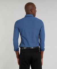 Camisa-Masculina-Slim-Estampada-Mini-Print-Manga-Longa-Azul-Marinho-9093236-Azul_Marinho_2