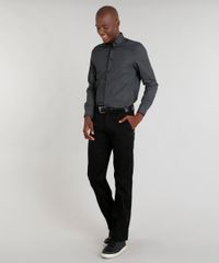 Camisa-Masculina-Comfort-Estampada-Mini-Print-Manga-Longa-Preta-9093235-Preto_3