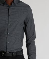 Camisa-Masculina-Comfort-Estampada-Mini-Print-Manga-Longa-Preta-9093235-Preto_4