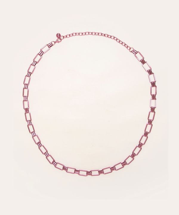 cinto de corrente rosa 95CM